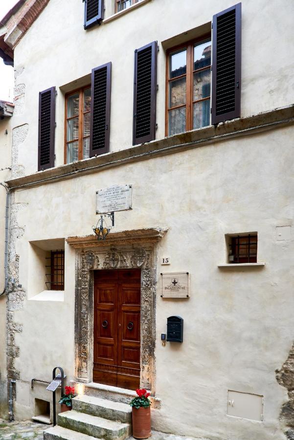 Palazzo Pio III - Residenza D'Epoca Bed & Breakfast Sarteano Exterior photo